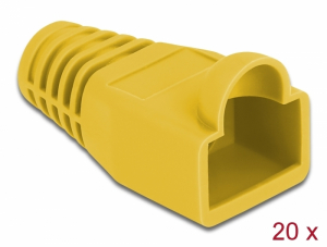 Delock Feszültségcsökkentő RJ45 apához, 20 db. Sárga (86723)
