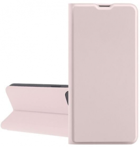 Gigapack Xiaomi Redmi 12C kártyazsebes fliptok babarózsaszín (GP-144698)