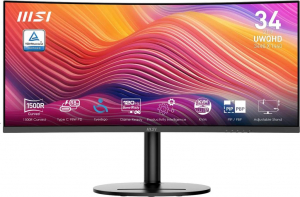34" MSI Modern MD342CQP ívelt monitor fekete (9S6-3PC59H-027)
