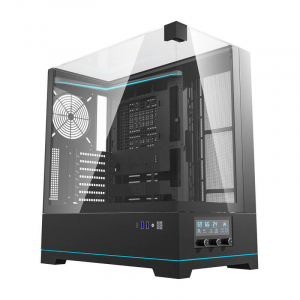 DarkFlash DY450 táp nélküli ablakos ház fekete