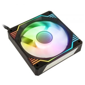 Kolink Umbra X ARGB PWM 120mm hűtő ventilátor fekete-fehér