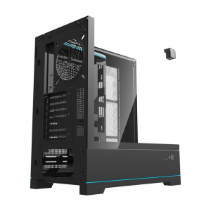 DarkFlash DY450 táp nélküli ablakos ház fekete