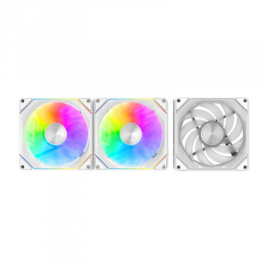 DarkFlash Gauss G24 3 az 1-ben ház hűtő ventilátor 12cm fehér