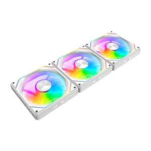DarkFlash Gauss G24 3 az 1-ben ház hűtő ventilátor 12cm fehér