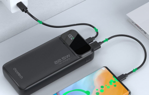 Choetech B729 Power Bank 20000mAh 22.5W PD fekete