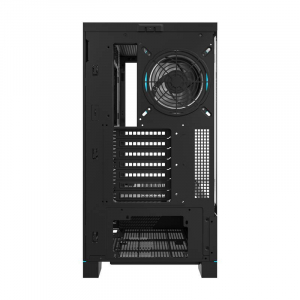 DarkFlash DY451 PRO táp nélküli ablakos ház fekete ventilátorral