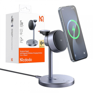 Mcdodo MagQ 3-in-1 Qi2 vezeték nélküli töltő (CH-2462)