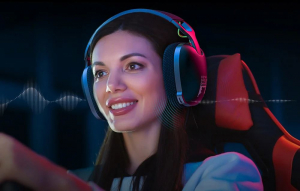 ONIKUMA B2 gaming headset fekete