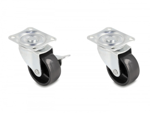 Delock 2 x 2 db.-os g&ouml;rgőker&eacute;k szett O 50 mm (&aacute;tm&eacute;rőjű) terhel&eacute;si k&eacute;pess&eacute;g ak&aacute;r 90 kg (66753)