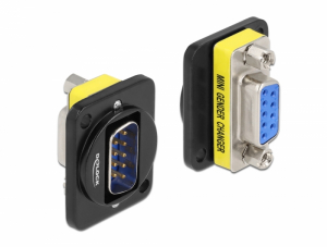 Delock D-t&iacute;pus&uacute; Modul DB9 dug&oacute; - DB9 anya (86704)
