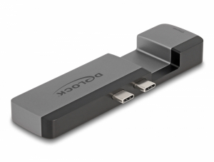 Delock Dokkoló állomás MacBook Pro / MacBook Air Thunderbolt  4 -hez 5K Resolution / 100 W PD / 10 Gbps Hub / LAN / Audio tulajdonságokkal (87757)
