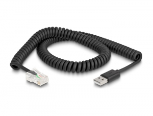 Delock RJ50 USB 2.0 A-t&iacute;pus&uacute; vonalk&oacute;d olvas&oacute; k&aacute;bel 2 m (90601)