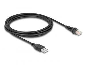 Delock RJ50   A-t&iacute;pus&uacute; USB 2.0 vonalk&oacute;d olvas&oacute; k&aacute;bel 3 m (90612)