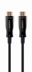 Gembird Cablexpert akt&iacute;v optikai (AOC) nagy sebess&eacute;gű HDMI k&aacute;bel Ethernettel "AOC Premium Series" 30m (CCBP-HDMI-AOC-30M-02)