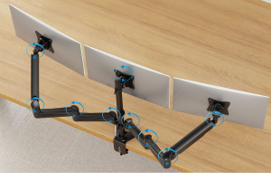 Huanuo HNTS3B-UK hármas monitor tartó 17"-32"