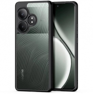 Dux Ducis AIMO Realme GT 6T hullám mintás tok áttetsző-fekete (GP-162911)