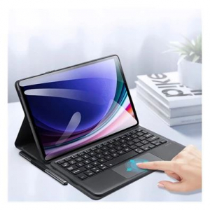 Dux Ducis TK Samsung Galaxy Tab S9 FE LTE (SM-X516) QWERTY Bluetooth billentyűzetes tok fekete (GP-155198)