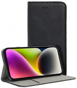 Gigapack Xiaomi 14T bőr hatású fliptok fekete (GP-163106)