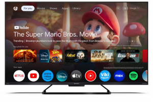 Sharp 43GR8265E 43" 4K Ultra HD 144Hz QLED Google TV