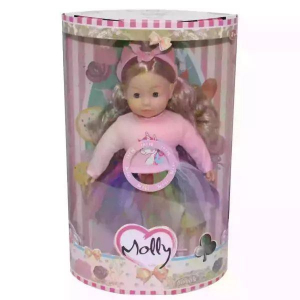 Dimian Bambolina: Molly, magyarul beszélő játékbaba unikornis szarvval 40cm (BD1221S-50SHU)