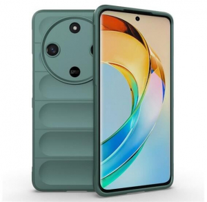 Gigapack Honor Magic6 Lite szilikon tok s&ouml;t&eacute;tz&ouml;ld (GP-154402)