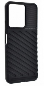 Gigapack Xiaomi Redmi 13C 5G cs&iacute;kos dombormint&aacute;s szilikon tok fekete (GP-153565)