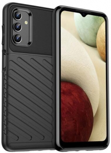 Gigapack Samsung Galaxy A13 4G (SM-A135F / A137F) cs&iacute;kos dombormint&aacute;s szilikon tok fekete (GP-121142)