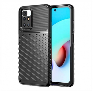 Gigapack Xiaomi Redmi 10 (2022) cs&iacute;kos dombormint&aacute;s szilikon tok fekete (GP-112562)