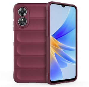 Gigapack Oppo A17 szilikon tok bordó (GP-134183)