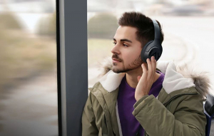 Haylou S30 ANC Bluetooth fejhallgató sötétkék
