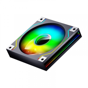 DarkFlash DM20 ARGB ház hűtő ventilátor 12cm fekete