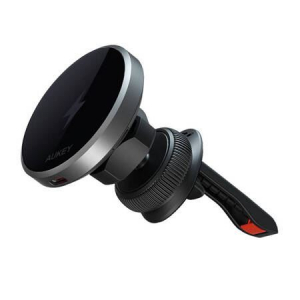 Aukey autós telefontartó töltővel 15W Qi2 fekete (HD-MC13)