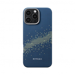 Pitaka Ultra-Slim Milky Way Galaxy MagEZ Apple iPhone 16 Pro Max tok MagSafe rögzítéssel (1307940000008)