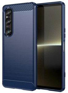 Gigapack Sony Xperia 1 VI sz&aacute;lcsiszolt, karbon mint&aacute;s tok s&ouml;t&eacute;tk&eacute;k (GP-159149)