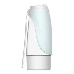 Dogness D10 kisállat utazó itató 438ml világoskék (843775118736)