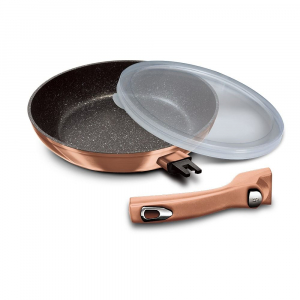 Berlinger Haus Metallic Line Rose Gold Edition serpenyő levehető nyéllel 24cm (BH/1948)