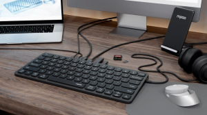 Rapoo UCK-6001 USB-C billentyűzet be&eacute;p&iacute;tett Hubbal