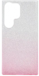 Gigapack Samsung Galaxy S23 Ultra (SM-S918) tok csillogó átlátszó-rózsaszín (GP-134873)