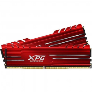 32GB 3200MHz DDR4 RAM ADATA XPG GAMMIX D10 CL16 piros (2x16GB) (AX4U320016G16A-DR10)