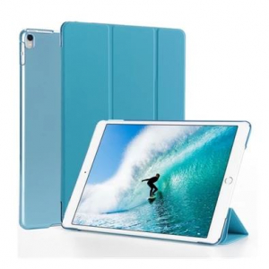 Gigapack Apple iPad 10.2 (2021) bőr hatású fliptok világoskék (GP-71565)