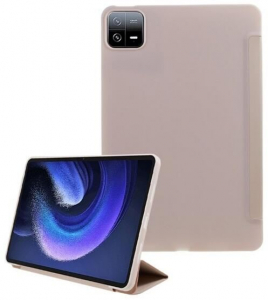 Gigapack Xiaomi Pad 6 bőr hatású fliptok rózsaszín (GP-152975)