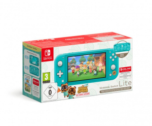 Nintendo Switch Lite türkiz + Animal Crossing: New Horizons + 12 hónap Nintendo Switch Online hozzáférés (NSH134)