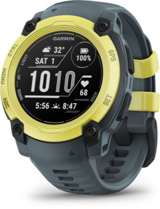 Garmin Instinct E 40mm okos&oacute;ra s&aacute;rga, sz&uuml;rke sz&iacute;jjal (010-02932-01)