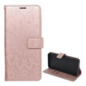 Gigapack Samsung Galaxy A52 4G (SM-A525F) mandala mintás fliptok rozéarany (GP-135889)
