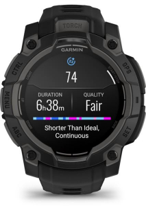 Garmin Instinct 3 45mm AMOLED okosóra fekete (010-02936-00)