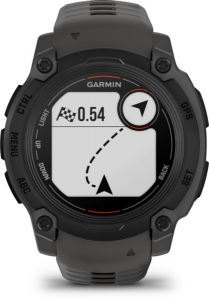 Garmin Instinct E 40mm okosóra fekete, sötétszürke szíjjal (010-02932-00)