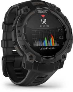 Garmin Instinct 3 45mm AMOLED okosóra fekete (010-02936-00)