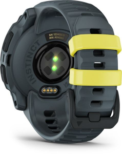 Garmin Instinct E 40mm okos&oacute;ra s&aacute;rga, sz&uuml;rke sz&iacute;jjal (010-02932-01)