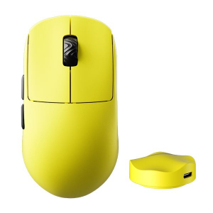 Scyrox V8 vezetékes / vezeték nélküli gaming egér sárga