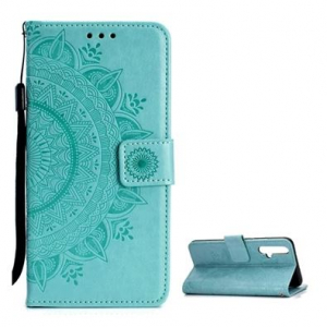 Gigapack Huawei Nova 5T mandala mint&aacute;s fliptok ci&aacute;n sz&iacute;nű (GP-91897)